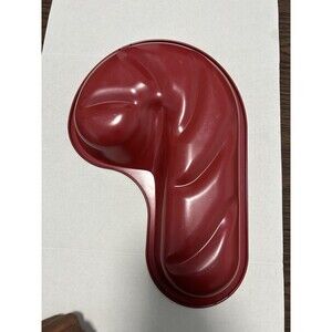 Wilton Red Metal Candy Cane Cake Pan Non Stick  Mold